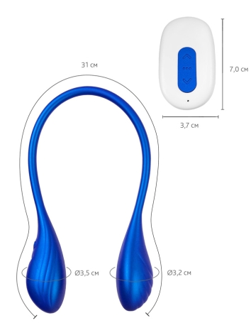 Вибратор ToyFa Agamien