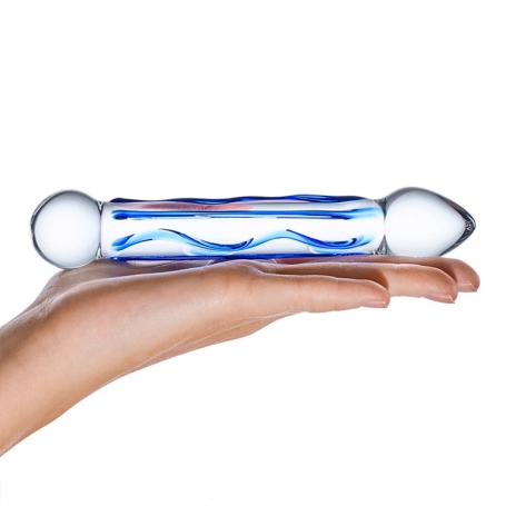 Фаллос из стекла Glas Full Tip Textured