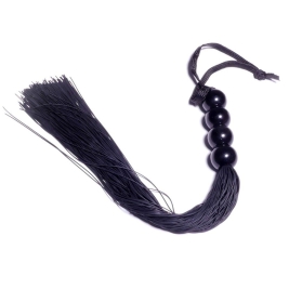 Черная силиконовая плеть Boys of Toys