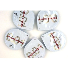 Самые тонкие презервативы Sagami Original 0,01 - 5 шт