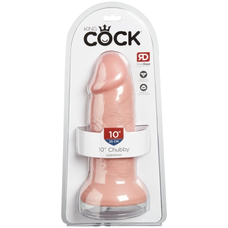 Фаллос-гигант King Cock 10" Chubby