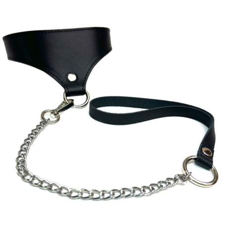 Ошейник с поводком Black Phoenix