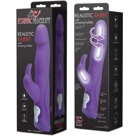 Вибратор Erotic Fantasy Realistic Rabbit